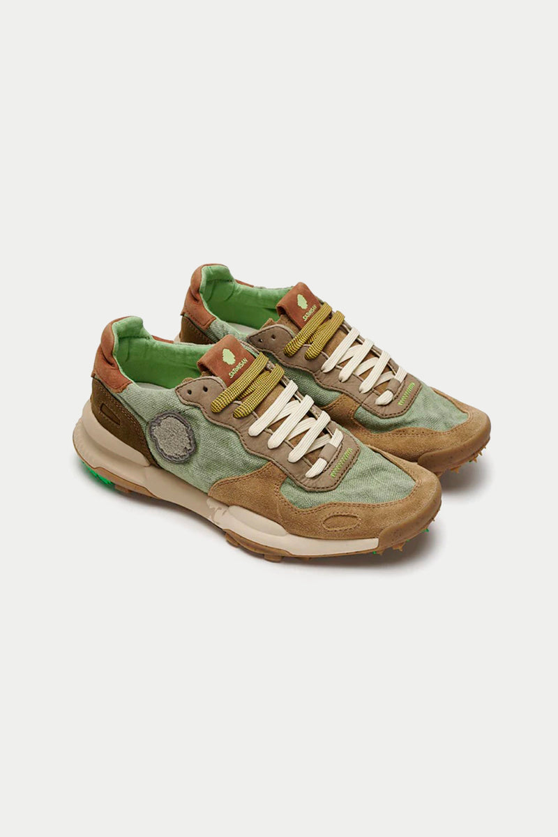 SATORISAN ZAPATILLAS CHACRONA LINEN SUCCULENT