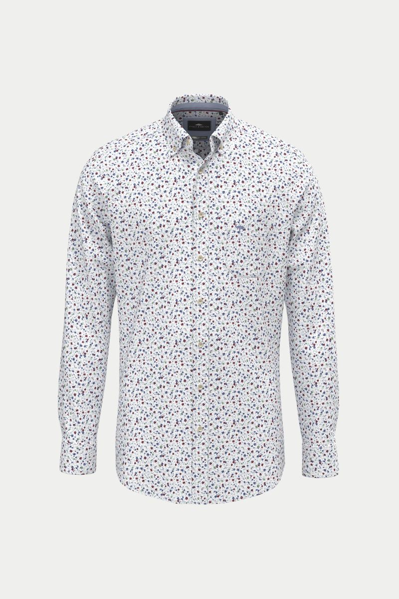 Fynch-Hatton camisa micro flores