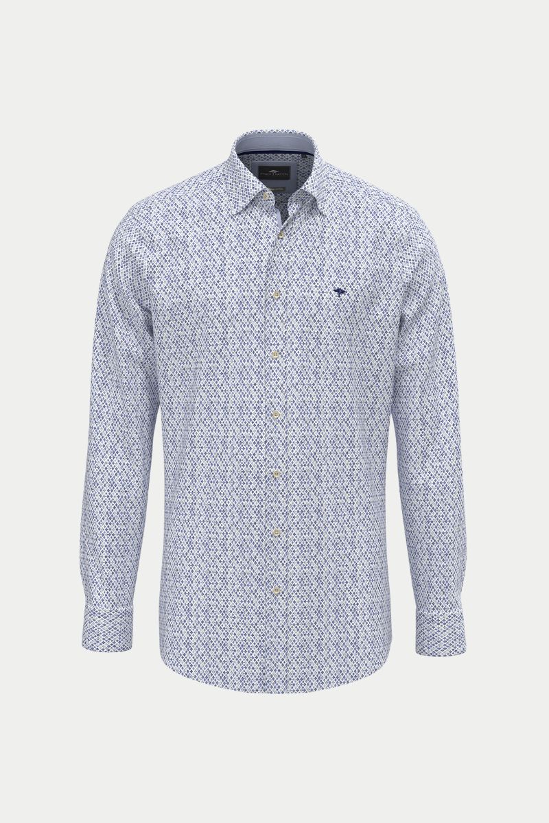 Fynch-Hatton camisa mini rombos