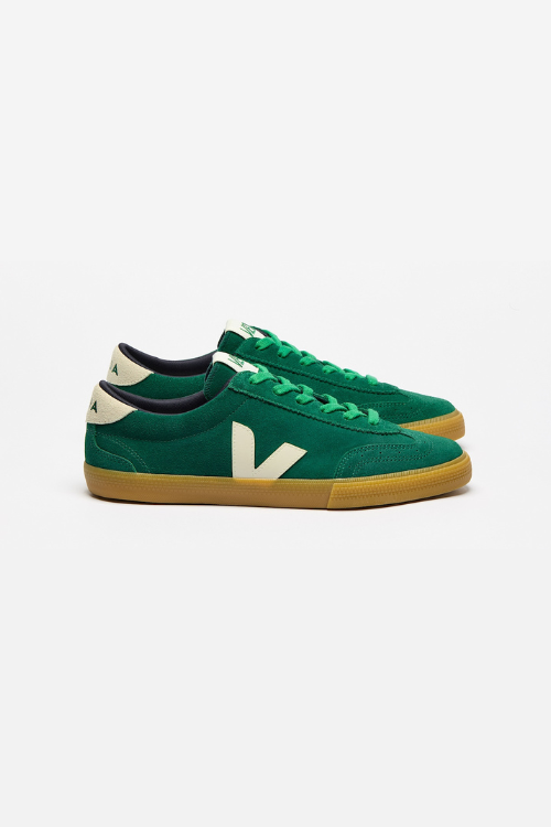 VEJA DEPORTIVAS VOLLEY SUEDE VERDE