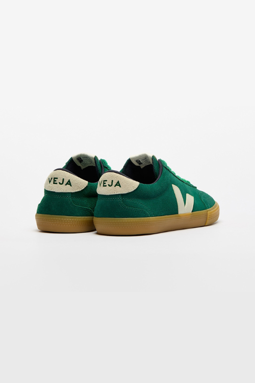 VEJA DEPORTIVAS VOLLEY SUEDE VERDE