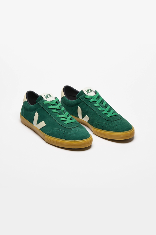 VEJA DEPORTIVAS VOLLEY SUEDE VERDE